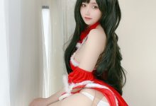 小仓千代w NO.017 - 红色圣诞礼物裙[23P／62.3MB]-妹子图