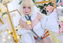 巴鲁巴鲁BaRu - 尼禄花嫁 [13P-343MB]-妹子图