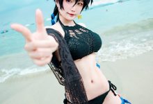 巴鲁巴鲁BaRu - 佐治亚泳装 [10P-121MB]-妹子图