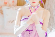 [YITUYU艺图语]2022.05.10 蕾姆睡裙COS 桜桃喵[24+1P／405MB]-妹子图