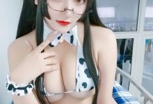 夏鸽鸽不想起床 - 奶牛[37P+10V／169M]-妹子图