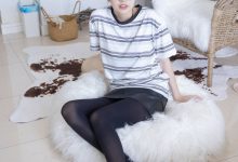 [BoBoSocks袜啵啵]NO.029 小甜豆-平底鞋、厚黑丝、厚肉丝、踩饼干剧情[144P+1V／4.08GB]-妹子图