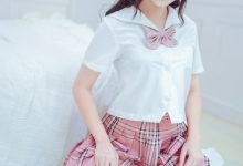 喵糖映画 VOL.001 过膝白丝-妹子图