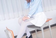 喵糖映画 VOL.009 小黄鸭与白丝-妹子图