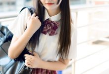 喵糖映画 VOL.023 长发JK萌妹-妹子图