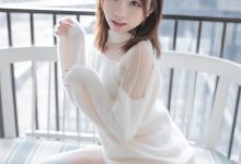 喵糖映画 VOL.027 kitaro_绮太郎 白丝猫耳-妹子图