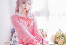 喵糖映画 VOL.048 粉色睡衣-妹子图