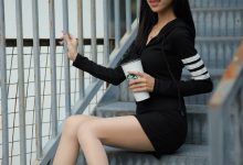 [IESS异思趣向] 2021.11.06 丝享家967：美子《天台大长腿》[77P／70MB]-妹子图