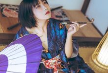 [逐月su(枸名SU)]孔雀和服 [39P]-妹子图