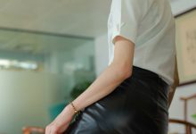 [IESS异思趣向] 2022.06.14 丝享家1117：小六《咖啡丝皮裙》[77P／111MB]-妹子图