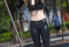 精选街拍作品 NO.0056 紧身皮裤美女模拍原图[274P／205MB]-妹子图