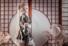 喵糖映画 VOL.143 日系白T私房-妹子图