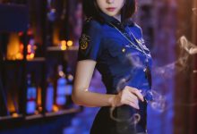 许岚LAN -  黑丝女J [60P-323MB]-妹子图