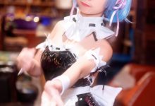 喵糖映画 SPL.002 雷姆兔女郎 蠢沫沫 [41P]-妹子图