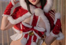 Natsuko夏夏子-圣诞雪精灵 [48P+1V-600MB]-妹子图