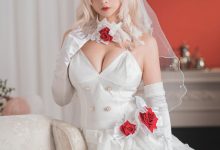 rioko凉凉子 - G36c花嫁[25P／245MB]-妹子图