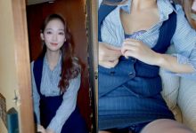 唐安琪角色扮演超市收银员拍摄花絮 [1V-844MB]-妹子图