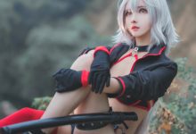 rioko凉凉子 - 泳装黑贞[8P／97MB]-妹子图