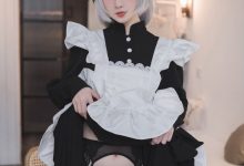 rioko凉凉子 NO.065 - 贴心的奶牛女仆[45P／465MB]-妹子图