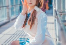 雪晴Astra - NO.32 JK夕阳 [25P-263MB]-妹子图