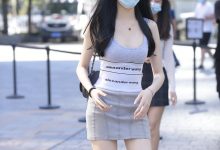 都市丽人修身抹胸包臀裙【100P-2.01G】-妹子图