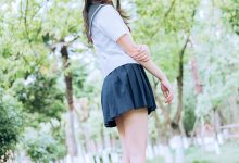 [喵糖映画]VOL.446 绿意JK[36P-546MB]-妹子图