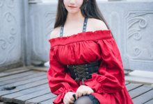 [喵糖映画]VOL.453 红与黑[30P-207MB]-妹子图