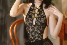 许岚 – 纯欲黑纱 [40P-1.17G]-妹子图