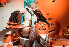 星之迟迟 万圣节MIKU  [53P-305M]-妹子图