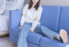 [BoBoSocks袜啵啵]NO.080 小甜豆-帆布鞋、白棉袜、肉丝（花絮版）[140P+1V／6.63GB]-妹子图