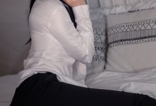 疯猫ss - NO.100 白色情人节福袋 长裤OL [40P-662MB]-妹子图