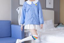 [BoBoSocks袜啵啵]NO.229 稚予-板鞋、皮鞋、两双大腿袜[155P+1V／5.90GB]-妹子图