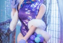 菌烨 - 源赖光 旗袍 [19P／105MB]-妹子图