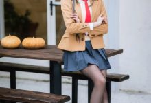 瓜希酱 – 樱岛麻衣 校服 [26P-74MB]-妹子图