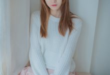 喵糖映画 VOL.077 粉格裙的眼睛娘-妹子图