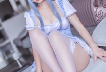 喵糖映画 VOL.122 蓝色女仆-妹子图