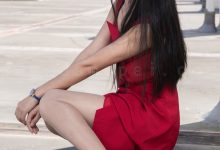 大生模拍 No.006 小尹 红衣少女 [39P-202MB]-妹子图