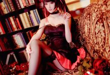 yui金鱼 NO.012 时崎狂三 黑裙 [11P-166MB]-妹子图