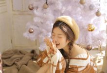 性感美女小露香肩诱惑性感写真-妹子图