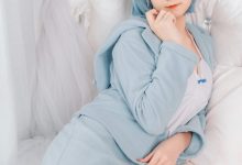 许枳 NO.005 蕾姆的小床 [21P-127MB]-妹子图