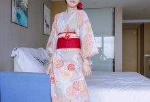 [BoBoSocks袜啵啵]NO.137 稚予-木屐、分指白棉袜、裸足、和风浴衣[170P+1V／6.04GB]-妹子图