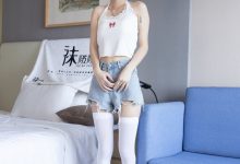 [BoBoSocks袜啵啵]NO.264 果冻-高跟鞋、贝壳头板鞋、黑丝大腿袜、白丝大腿袜[180P+1V／6.81GB]-妹子图