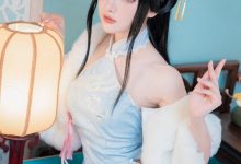 紫氯氯 -  能代 貅 旗袍 [18P-38MB]-妹子图