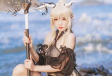 [YITUYU艺图语]2022.05.08 cosplay 明日方舟 闪灵 桜桃喵[29+1P／641MB]-妹子图