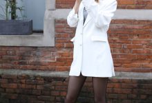 奈丝写真 NO.100 黑白绝配-高高 [35P+451M]-妹子图