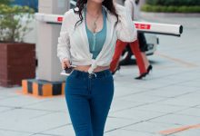 精选街拍作品 NO.0034 紧身牛仔模拍美女高清原图[267P／305MB]-妹子图