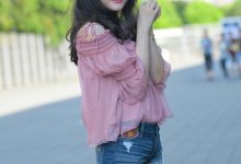 精选街拍作品 NO.0042 粉色衣服热裤可爱女孩高清原图[81P／75.8MB]-妹子图