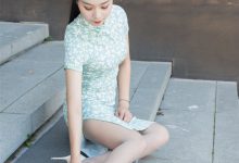 SIW斯文传媒 034 复古小香风改良中国风旗袍 - 乐饮 [74P-243M]-妹子图