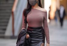 都市丽人皮裙黑丝女孩 [51P+1V-2.44G]-妹子图