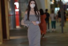 都市丽人漂亮的一字长裙小姐姐【36P+1V-594MB】-妹子图